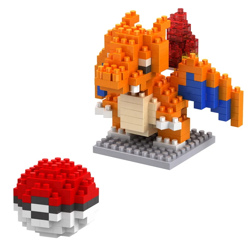 Dracaufeu 2 Pokemon Mini Bricks 2